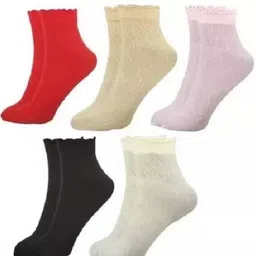 ramnretail Women Self Design Ankle Length-picture-22