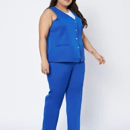 brinns Women Formal Suit Solid Suit image 4