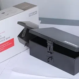 jayco Stainless Steel Multipurpose Storage Box | Ideal for Home, and Office Use Cash Box-picture-19