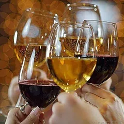 rosefinch (Pack of 2) Crystal Wine Glasses, Long Stem White Wine Glasses Glass Set Wine Glass Glass Wine Glass image 5