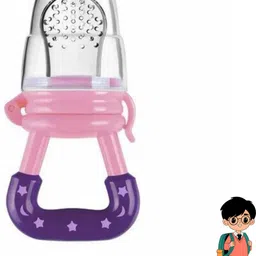 aapni dukan SST Sales Baby Food And Fruit Nibbler & Pacifier Teether BPA Free Nibbler BH298 Feeder-picture-27