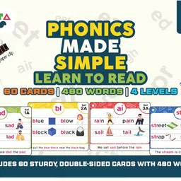 Nesta Toys Phonics Flash Cards - Learn to Read in 20 Stages-image-26