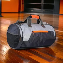 house of common 25 L Gym Duffel Bag - Sports Gym Bag Travel Duffel Bag(S-18*1 1) - Orange-picture-39