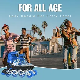 aaryajit INLINE SKATING SOUES BOYS&GIRL In-line Skates - Size 7 YEAR TO 17 YEAR UK image 5