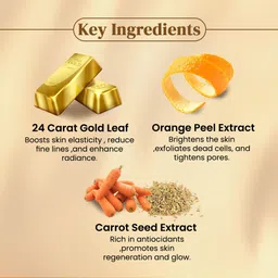 shahnaz husain Gold Facial Kit | 24 Carat | Skin Radiance | 4x10g | Men & Women | 55 g image 4