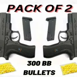 ya qi li QUICK LOADED NAKLI 2pc GUN WITH 300 BULLETS Guns & Darts_tr43 Darts & Plastic Bullets image 1