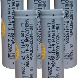 high quality 14500 Rechargeable 3.7V 600mAh Li-ion Battery-image-2
