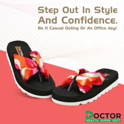 doctor health Extra soft|Soft|Orthopedic|Comfortable|Ultra Soft|Slippers Women Flip Flops image 2