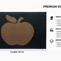 creativedecorr PVC (Polyvinyl Chloride) Door Mat image 2