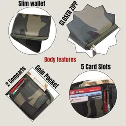 kymmo Men & Women Casual, Trendy, Evening/Party, Formal, Travel, Ethnic Multicolor Artificial Leather Card Holder image 4