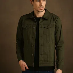 khilonalelo Men Solid Denim Jacket-picture-10