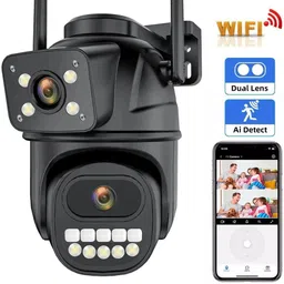 SROPX WiFi Dual Lens 360° CCTV Camera | HD Night Vision & Mobile App View Security Camera-picture-34