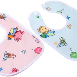 muma's love Baby Unisex Baby Cotton Terry Drooler Bibs With Fiber Filling-picture-28