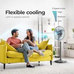 spinks SPINKS-1016 5 Star 400 3 Blade Pedestal Fan image 2