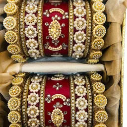 aashirwad Plastic Gold-plated Chudas image 1