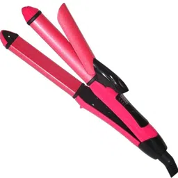 AJFuture 2 in 1 Hair Straightener N2009 Hair Straightener PROFESSIONAL N2009 2IN1 HAIR STRAIGHTNER AND CURLER STYLER A16 Hair Straightener-image-20