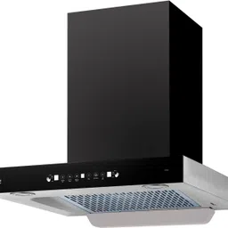 preethi KH307 Auto Clean Wall Mounted Black, Silver 1200 CMH Chimney-picture-12
