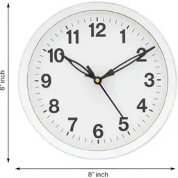 tradsam Analog 20 cm X 20 cm Wall Clock image 4
