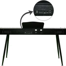 kadence KAD-DP-01W-BK-GEN25 Weighted Portable Wooden Stand Black Digital Digital Piano image 5