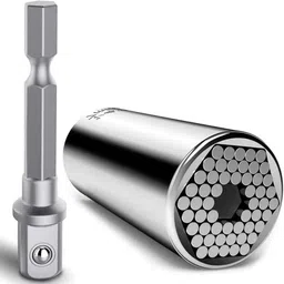 dytools 7-19mm Universal Multi-Function Socket Wrench Set with Extension Bit Holder for Screws, Nuts, Hooks Single Sided Box End Wrench-picture-10