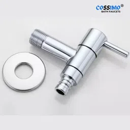 cossimo Washing Machine Tap - Sleek , Pack of 1 Nozzle Cock Faucet image 1