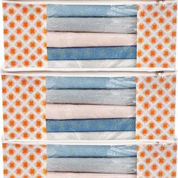 CHAMPARAN Saree Cover Closet Organizer / Saree Bags For Wardrobe Organizer Clothes Cotton Laundry Bag-picture-28