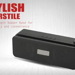 ZSIV Wireless Bluetooth Soundbar with Upto 8Hours Playback Sound, Bass Mode 16 W Bluetooth Speaker image 2