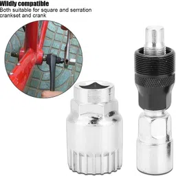 nsv Bicycle Cycle Crank Puller Tool with Bicycle Bottom Bracket Removal Cycling Bicycle Tool Kit image 3