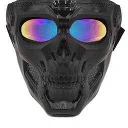 Motorcycle Face Mask Skull Skeleton Mask Airsoft Tactical Gear Motorcycle Face Mask for Riding Racing Shooting Cosplay Cs Survival Games Blowtorch Safety Goggle-image-6