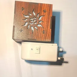 gautam buddha Picture Light Wall Lamp With Bulb image 2