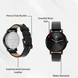 fastrack Aura Analog Watch - For Women 3299NL01, NT6284NL02|6284NL02|NT6284NL02 image 3