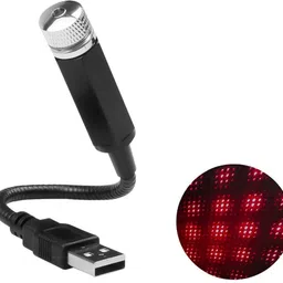 Priceless Deals USB Laser Light Projector for Bedroom/Car 360 Degree Rotation LED Laser Light/ USB Laser Night Light for Cars/ Party Decoration Disco Laser Light-picture-36