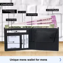 pathrover Men Casual Multicolor Artificial Leather Wallet - Regular Size image 5