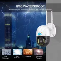 Pelupa 3MP Outdoor Video Surveillance Camera 4G Sim Card LTE Security 4G CCTV PTZ IP Security Camera image 3