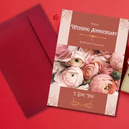 Anniversary Gift For Husbnd 5.8x8.3inches Message Inside Greeting Card-image-15