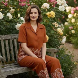 shree meladi krupa enterprise Shirt Palazzos Co-ords Set image 3