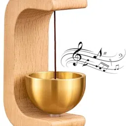 Wooden Door Chime With Brass Bell DPX23 Singing Bowl-image-60
