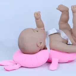 millionminds Combo Pack of Baby Infants Back Protector & Safety Helmet with Adjustable Straps image 2