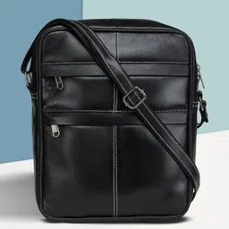 k london Men & Women Black Messenger Bag-picture-25