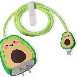 AIFEI Charger Cover for iPhone 18W-20W Charger, 3D cartoon avocado Cable Protector-picture-20