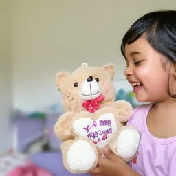 shops2trendy Teddy Bear with Forever Yours Heart with Bow - 30 cm image 3