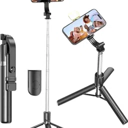 SOFRONICS 3-in-1 Selfie Stick with Tripod & Wireless Remote Extendable 67” Bluetooth Selfie Stick Stand 360° Rotating Phone Holder Stable Base for Vlogging, Travel, Makeup & Photography Bluetooth Selfie Stick-picture-15
