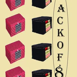 Champaran Industries NON WOVEN SAREE/\/GOWN/LEHNGA/CLOTH COVER PREMIUM QUALITY 250 GSM Polyester Laundry Bag-image-23