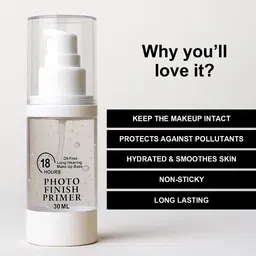 bluemermaid Oil-Free Long Lasting 18 HR Makeup Base – Photo Finish Primer - 30 ml-picture-23