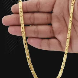 rkb sales 1 gm high quality gold plated men's chain Gold-plated Plated Alloy Chain-picture-38