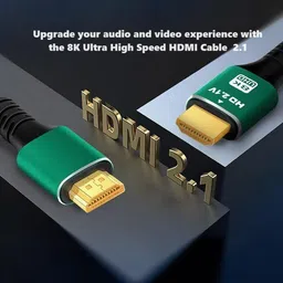 Tobo HDMI Cable 3 m Metal 8K HDMI Cable 48Gbps Ultra High Speed HDMI Cord, Support 4K@120Hz 8K@60Hz, Dynamic HDR,e-ARC Compatible with Dolby Vision Atmos TV X-box Series X PS5 TD-1153CC (3M) image 3