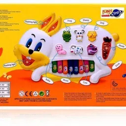 unica Rabbit shaped Keyboard Piano Learning Toy for Kids,Birthday Gift image 5