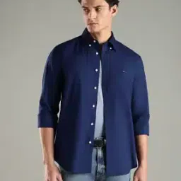 tommy hilfiger Flex Poplin Solid RF Shirt-picture-15
