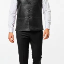 hassan Printed Men Waistcoat image 3