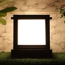 eliante by jainsons lights Zilpah Black Iron Gate Light image 3